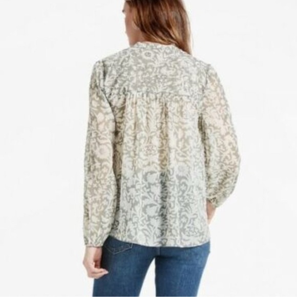 Lucky Brand Beaded Peasant Blouse Sage Green
Women's Size 3X Tassel Tie Boho - Picture 4 of 13